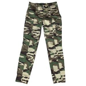 J. Crew 9" Cargo Toothpick Camo Print Pants Ankle Length - Waist 29